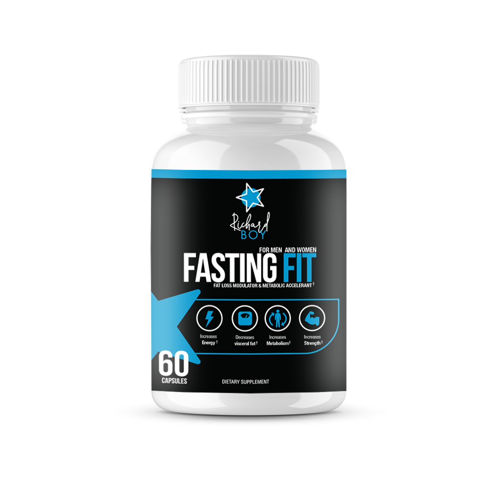Fasting Fit para hombres y mujeres - Suplemento dietético - Aumenta los niveles de energía - Adecuado para hombres y mujeres - 60 cápsulas