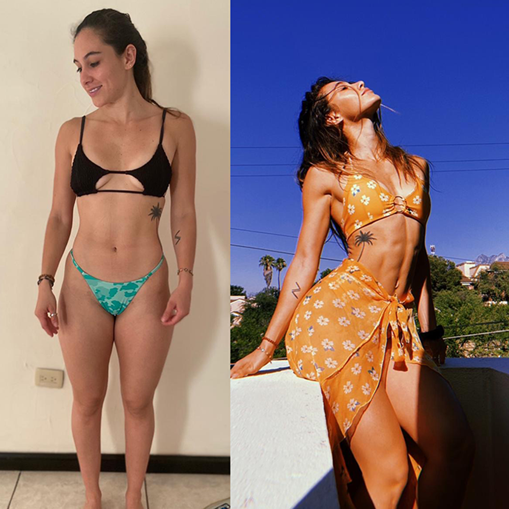 Phase 2 - Personalized 4-week intermittent fasting 16/8 protocol designed to achieve toning and marking.